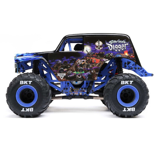Losi 1/18 Mini LMT 4WD Monster Truck RTR (Son Uva Digger)