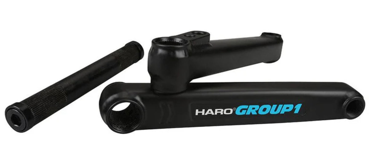 HARO GROUP 1 BMX CRANKSET 175MM - BLACK