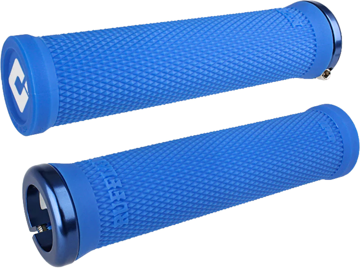 ODI RUFFIAN V2.1 LOCK-ON GRIPS – BLUE