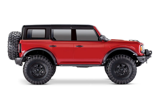Traxxas TRX-4 1/10 2021 Ford Bronco Scale and Trail Crawler: RTR (Red)