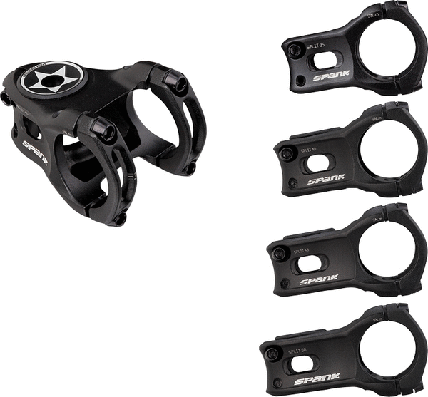 Spank Split Stem 35 - 45mm Black