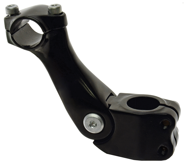 49N Adjustable Threadless Stem 1 1/8" Black