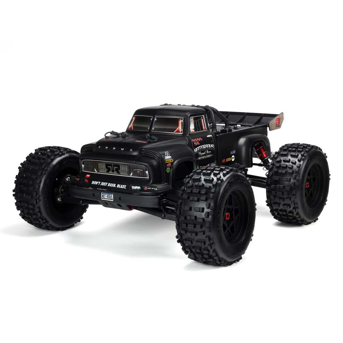 Arrma Notorious 6S 4X4 BLX Stunt Truck V6 w/Smart (Black)