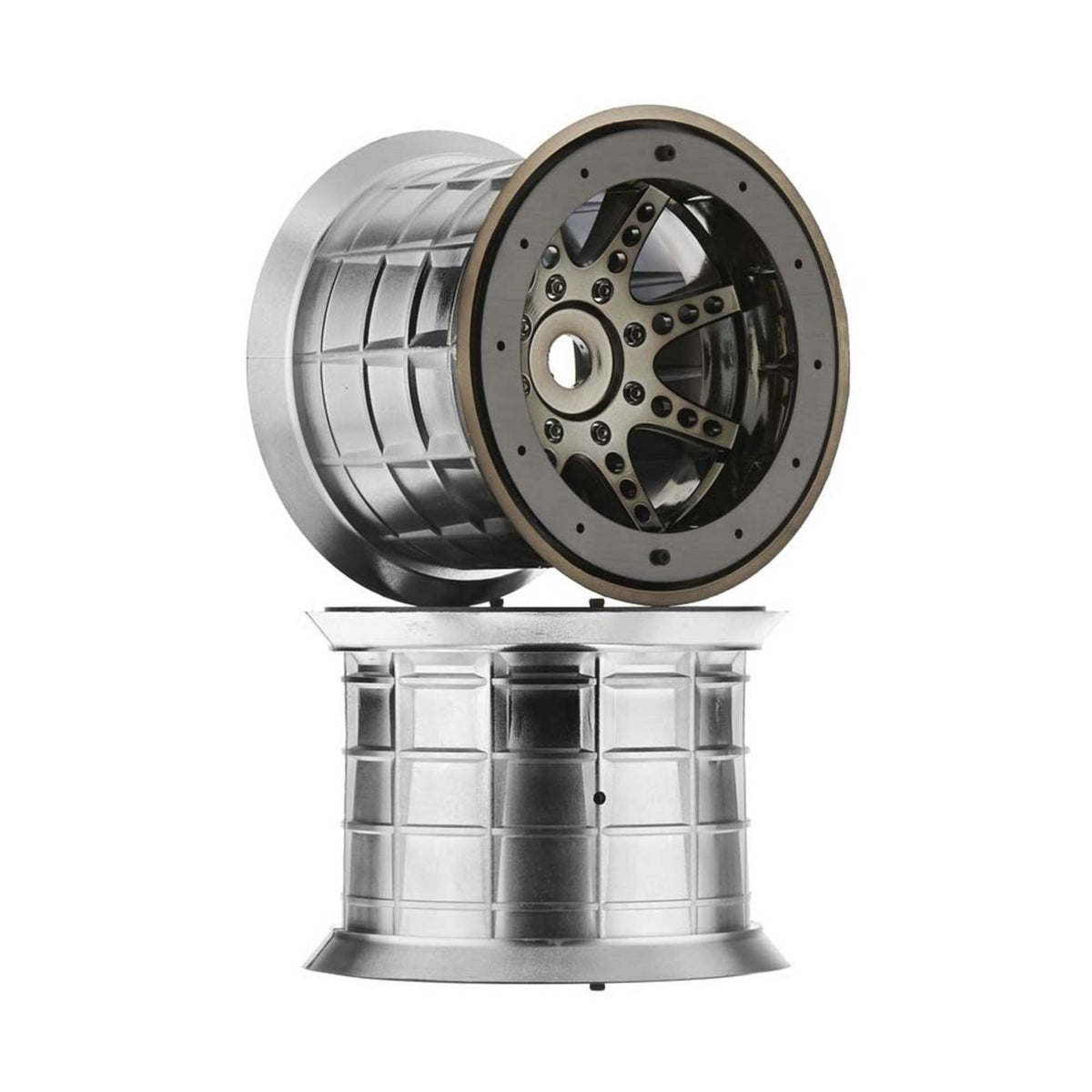 Axial Oversize Beadlock 8-Spk Blk Chrm (2)