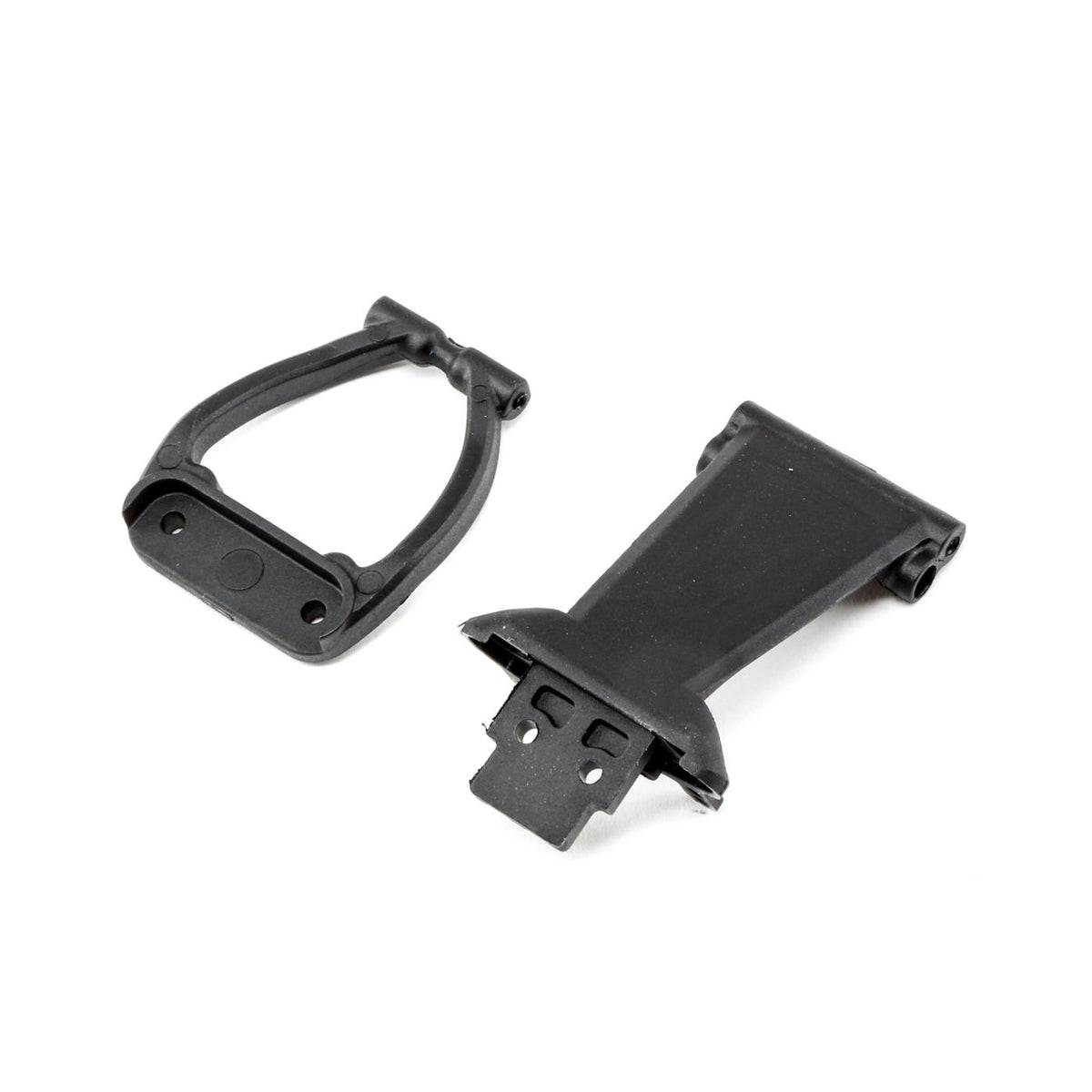 Losi Front Bumper/Skid Plate and Bumper Support: Rock Rey