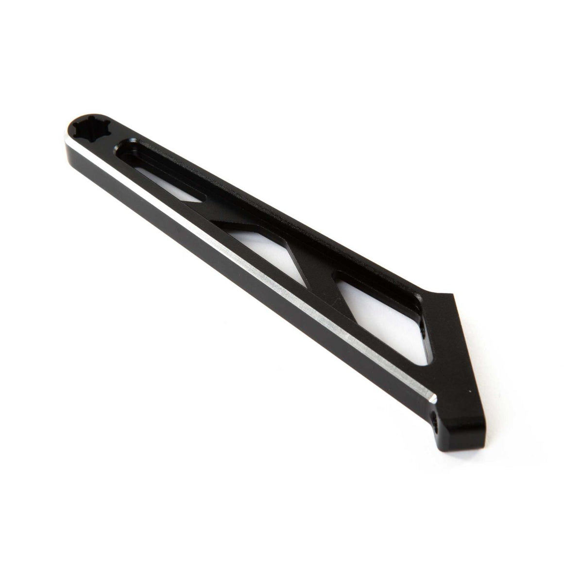 Losi Aluminum Rear Chassis Brace: DBXL-E (Black)