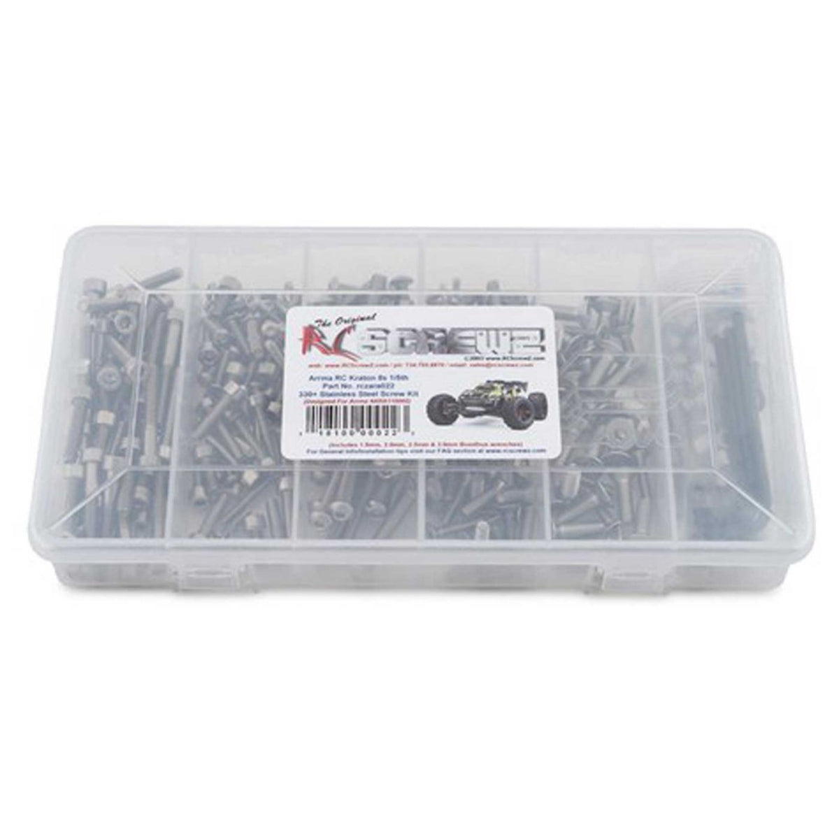 Dynamite Stainless Steel Screw Kit: Arrma Kraton 8S