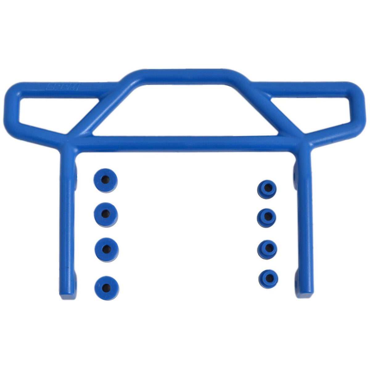 RPM Rear Bumper: Rustler 2WD (Blue)