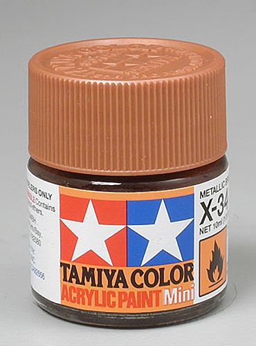 Tamiya Acrylic: X-34 (Metallic Brown)