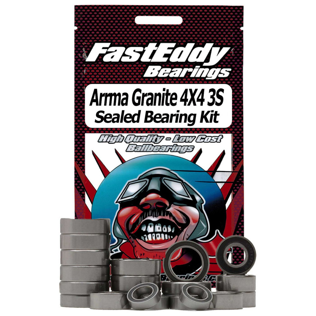 Fast Eddy Sealed Bearing Kit: Arrma Granite 4X4 3S