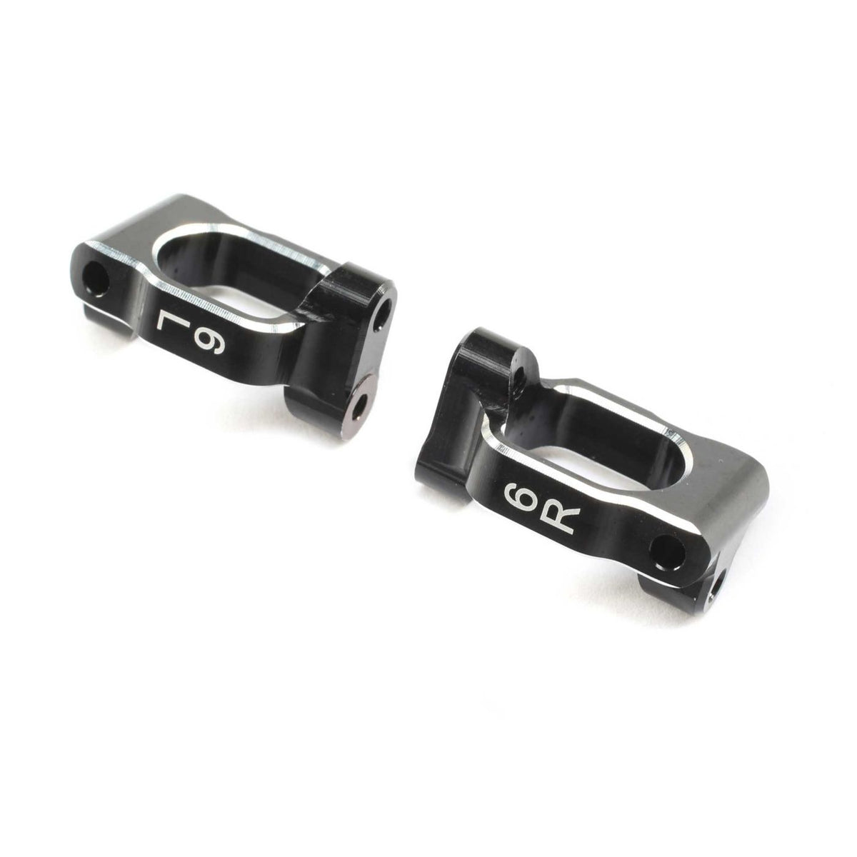 TLR Aluminum Caster Block Set: 22X-4 (6 Degree)