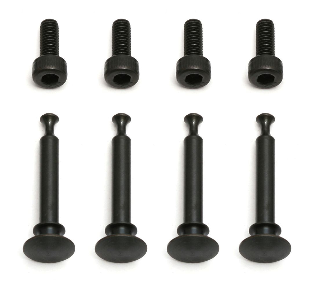 Team Associated Steel Shock Mount Pins (8pcs)