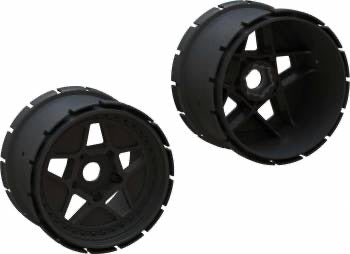 Arrma MT Wheel 4.9" 24mm Hex (1Pr)