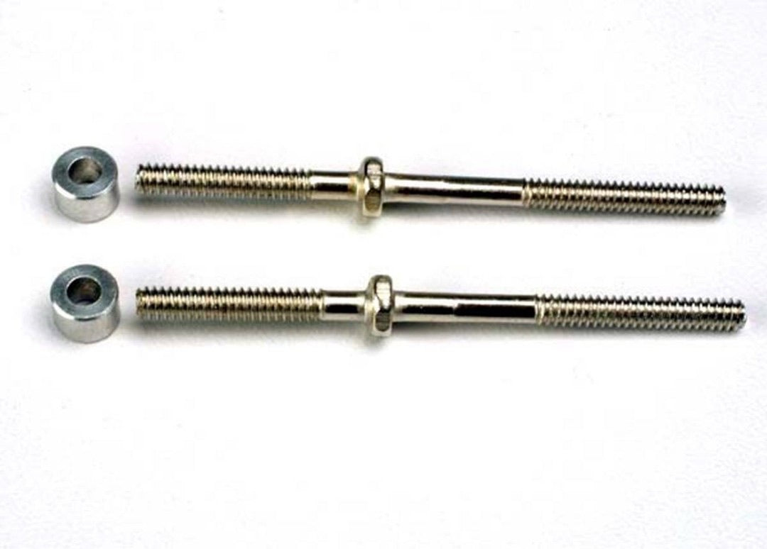 Traxxas Turnbuckles w/Aluminum Spacers: 3x54mm