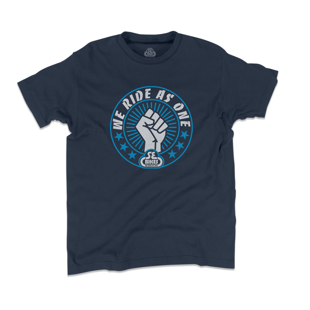 SE Bikes Strength Fist T-Shirt (XL) (Indigo)