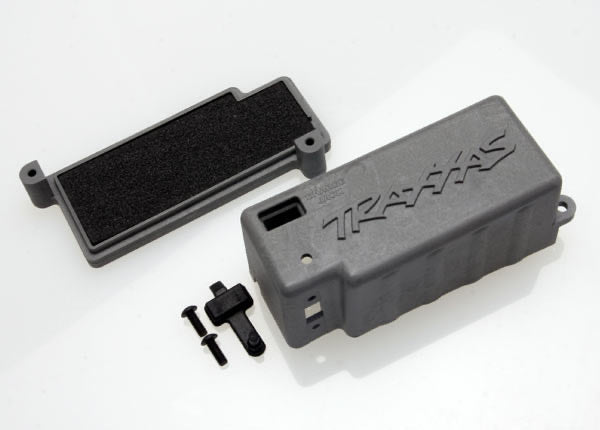 Traxxas Grey Battery Box Adhesive Foam Chassis Pad/Charge Jack Plug