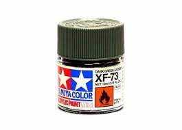 Tamiya Acrylic: XF-73 (Dark Green JGSDF)