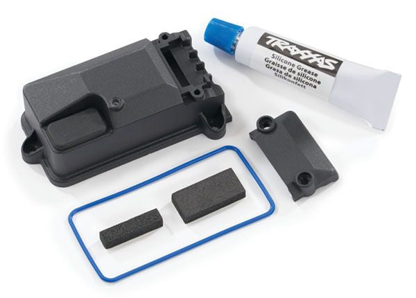 Traxxas Reciever Box Cover w/Seals for TRA8224 BEC Box