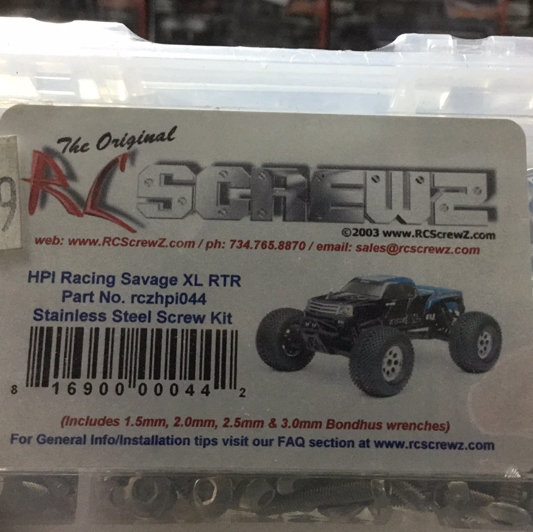 Dynamite Stainless Steel Screw Set: Savage XL