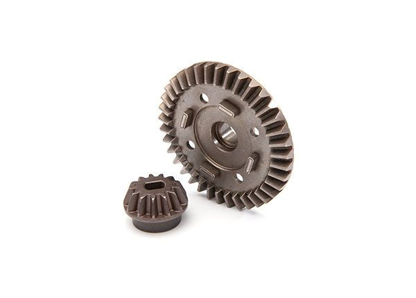 Traxxas Rear Differential Ring and Pinion Gear: Maxx