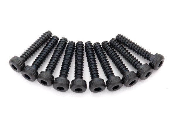Traxxas Cap Head Self Tapping Screws: M2x10mm (10)