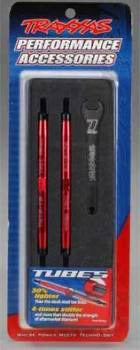 Traxxas Front Aluminium Toe Links 7075-T6: Red (E/T-Maxx)