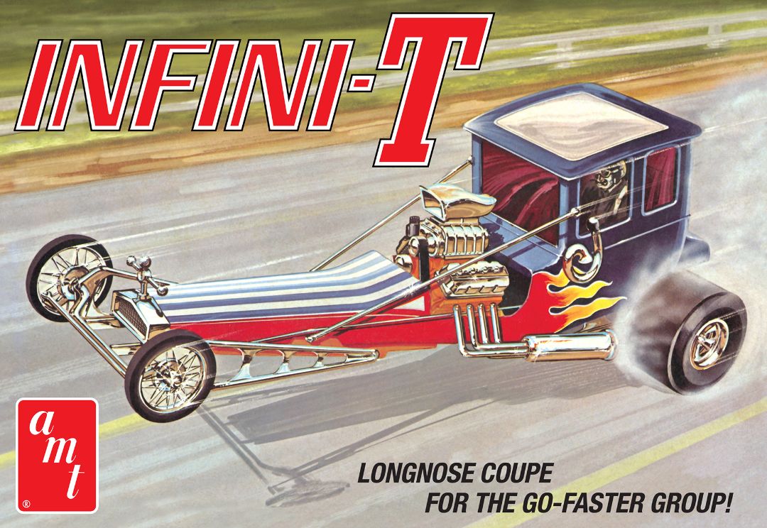 AMT Infini-T Custom Dragster 1/25 Model Kit