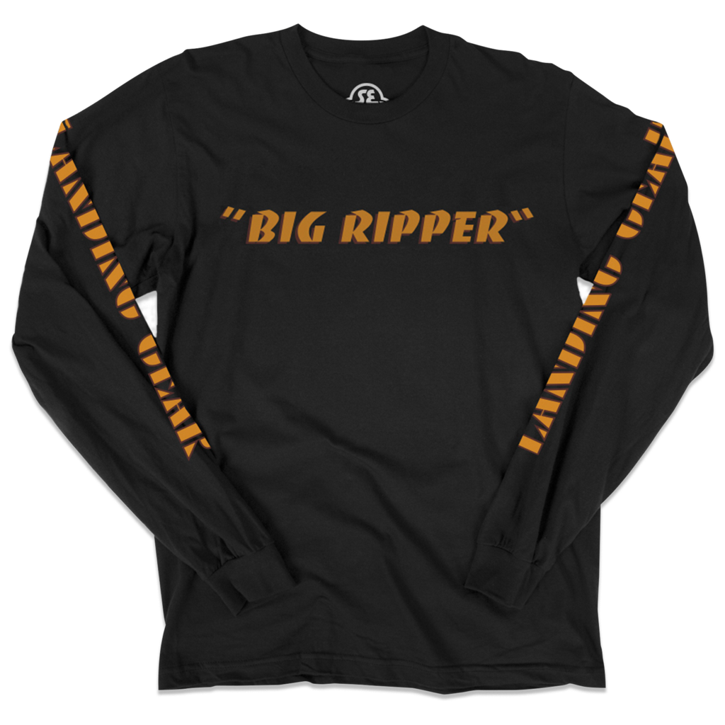 SE Bikes ‘Big Ripper’ LS T-Shirt (XL) (Black)