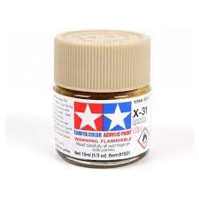 Tamiya Acrylic: X-31 (Titanium Gold)