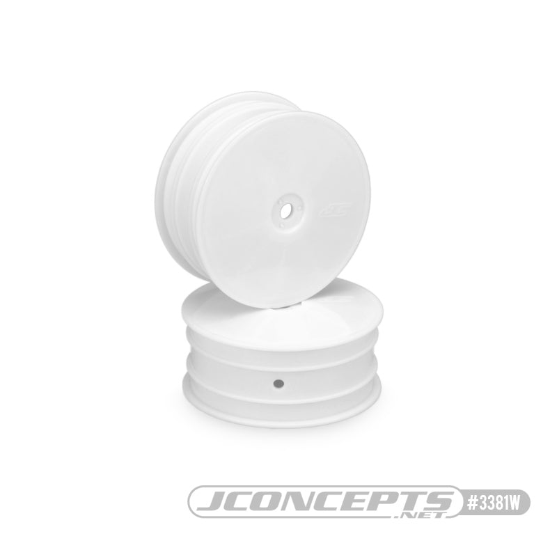 JConcepts Mono 2.2" Front Buggy Wheels: B64 (White)