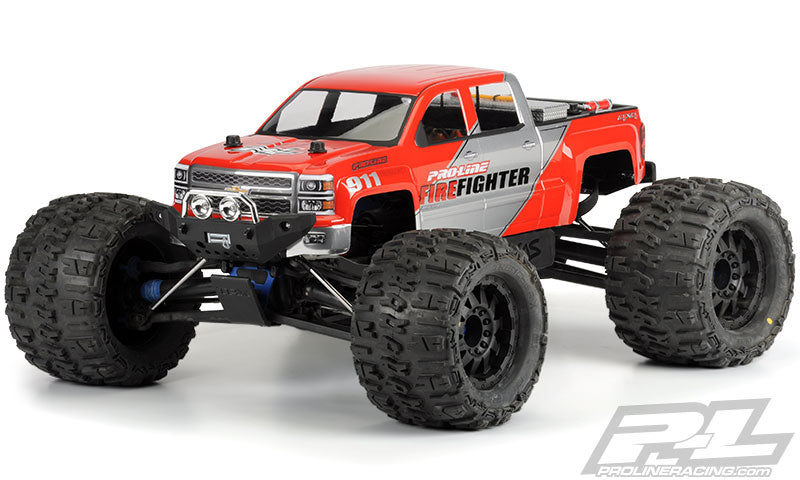 Pro-Line 2014 Chevy Silverado Clear Body: REVO 3.3