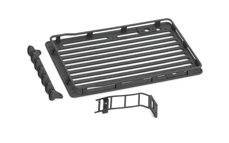RC4WD Micro-Series Roof Rack w/Light Set & Ladder SCX24 Jeep JLU