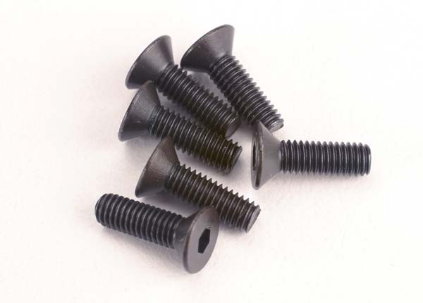 Traxxas CS Machine Screws: M3x10mm (6)