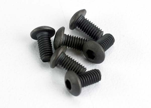 Traxxas Button Head Screws: M3x6mm (6)
