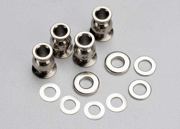 Traxxas Shim Set/Captured Hollow Balls (4)