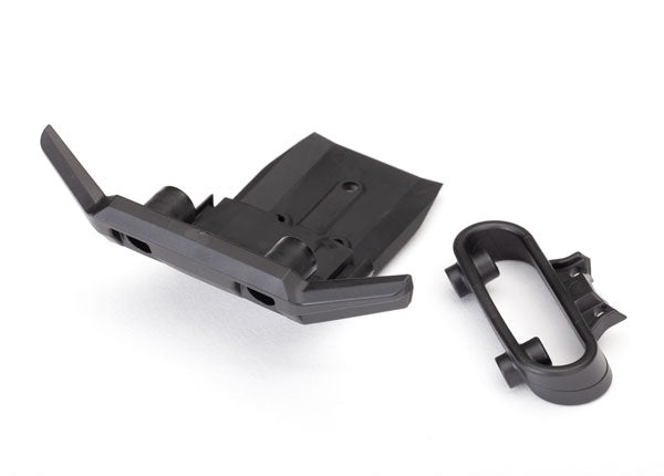 Traxxas Front Bumper and Bumper Support: HOSS 4x4