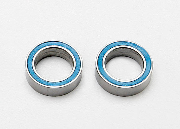 Traxxas Rubber Sealed Bearing: 8x12x3.5mm (Blue)