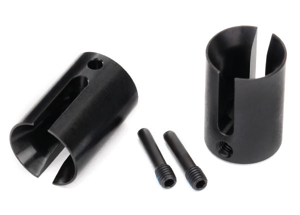 Traxxas Steel Drive Cup w/Screw Pins: E-Revo 2.0