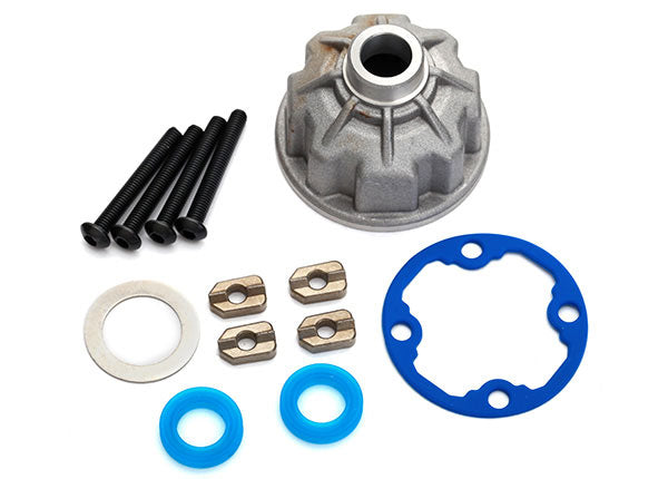 Traxxas Aluminum Differential Carrier w/ Gasket and Spacers: E-Revo 2.0