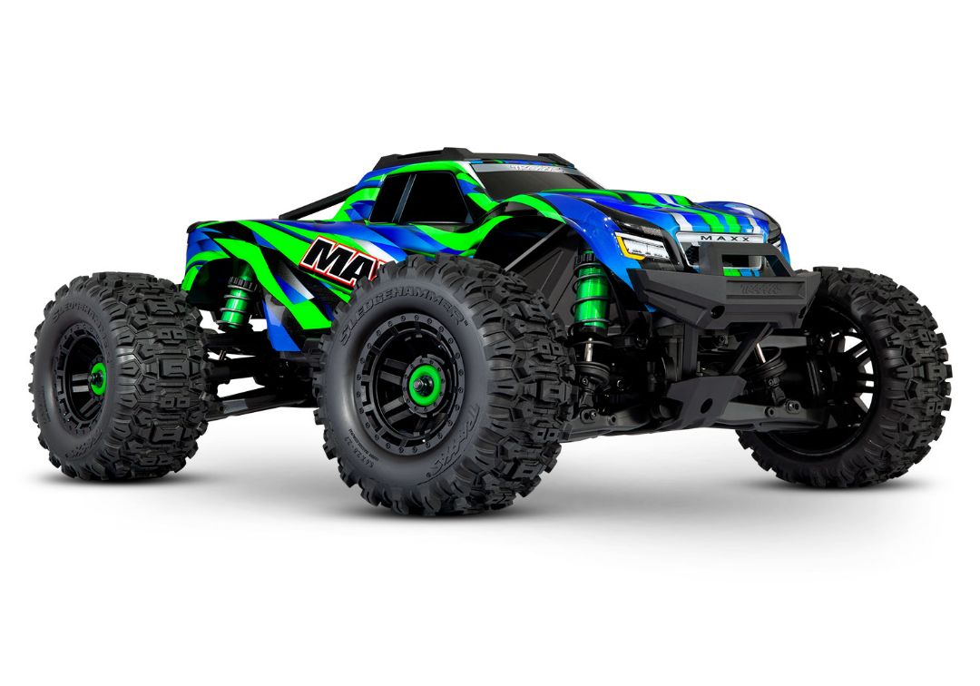 Traxxas MAXX 4S V2 1/10 RTR 4WD Monster Truck (Green)