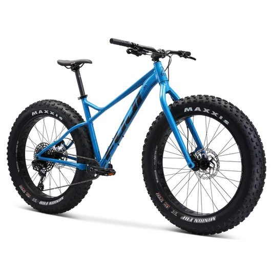 Fuji Wendigo 1.1 fat bike in Marine Blue on clearance at Doc's Bike Shop