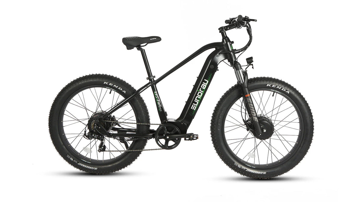 EUNORAU FAT-AWD 2.0 STEP OVER Electric Bike (Raven)