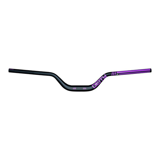 Deity Highside 80 MTB Handlebar Diameter: 31.8mm 760mm Rise: 80mm Purple