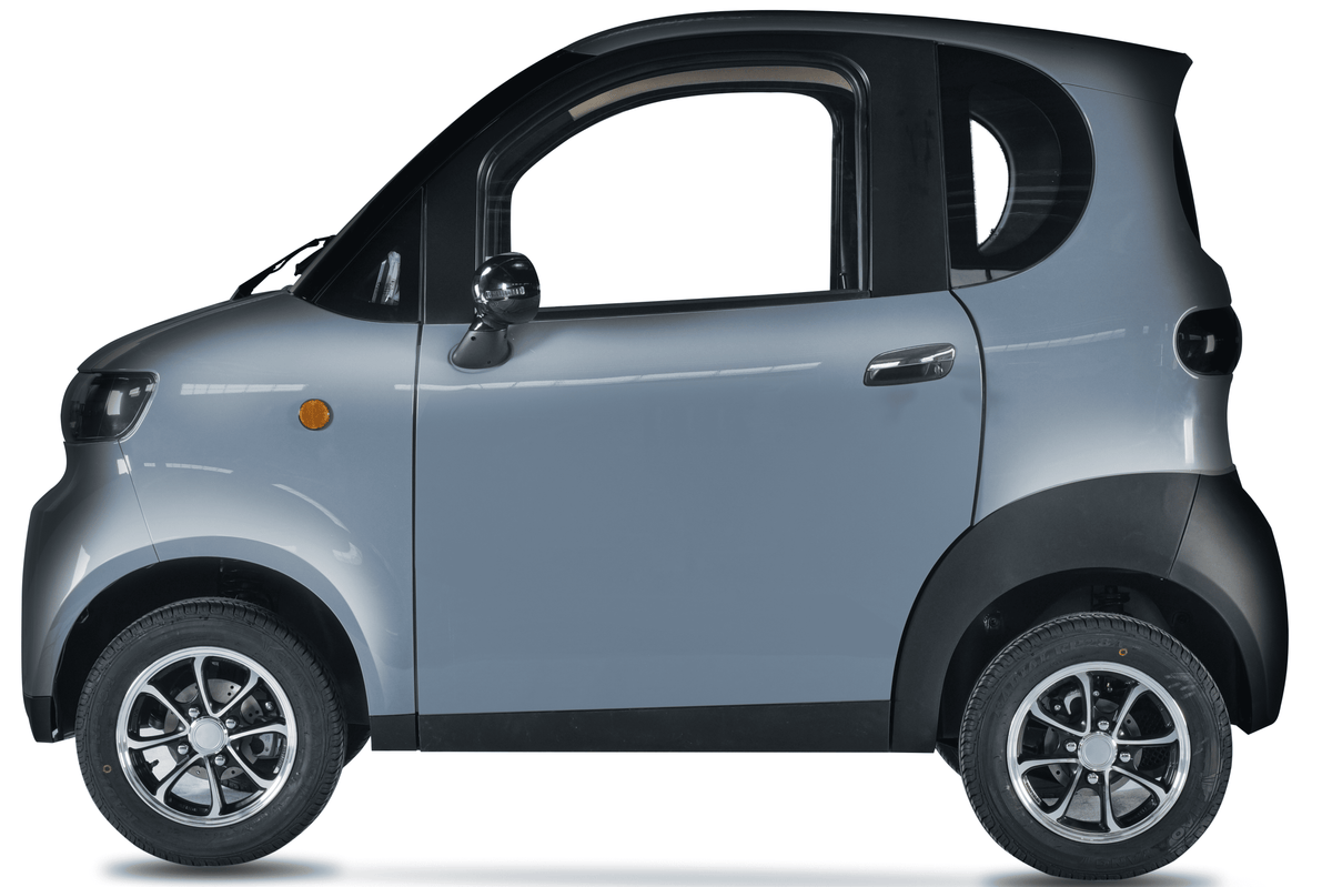 Evoque Enza enclosed mobility scooter, Alice Blue