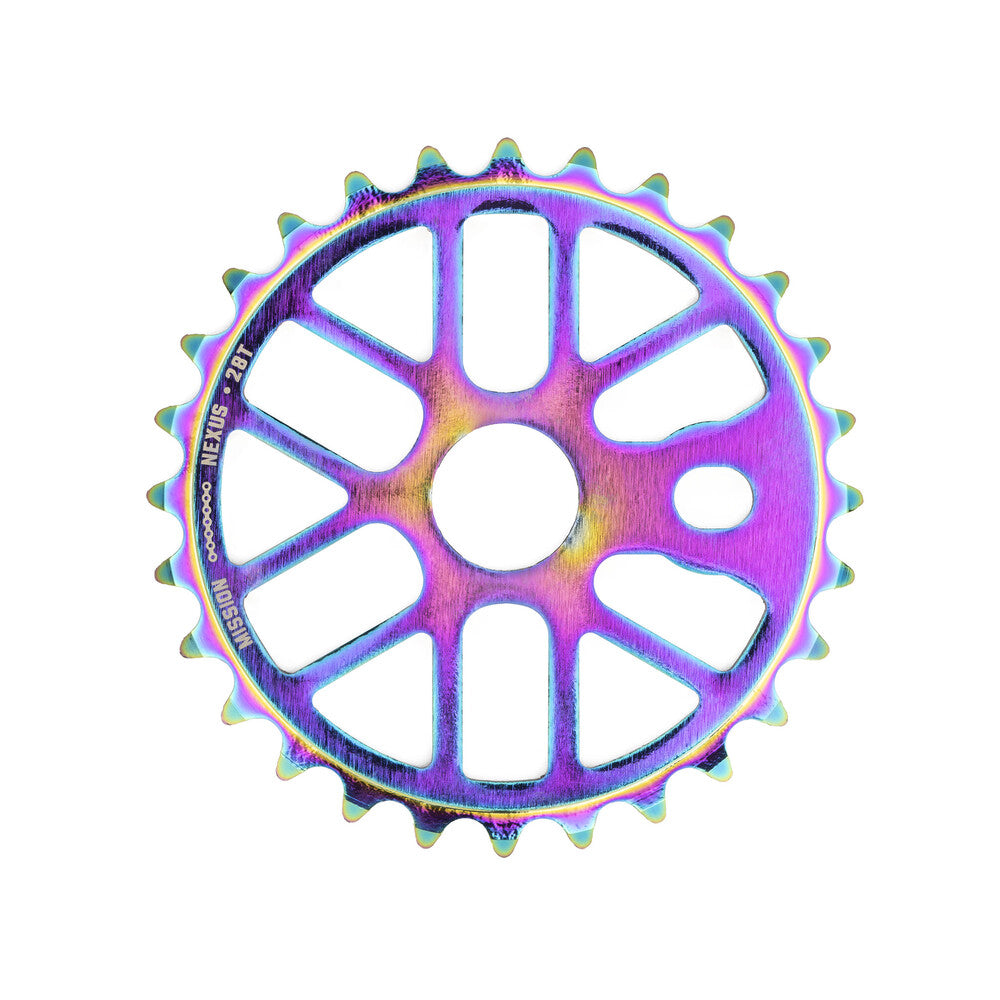 MISSION BMX NEXUS SPROCKET 28T OIL SLICK