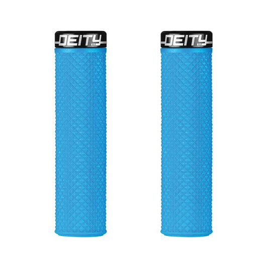 Deity Supracush Lock-On Grips 133mm BLUE