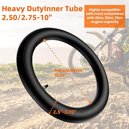 MX TUBE 2.50X10" S/V