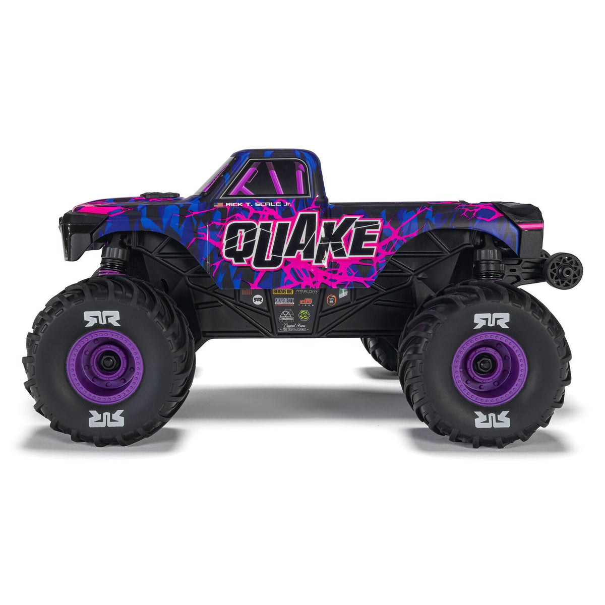 Arrma 1/16  Quake GROM Brushed Monster Truck: RTR (Purple)