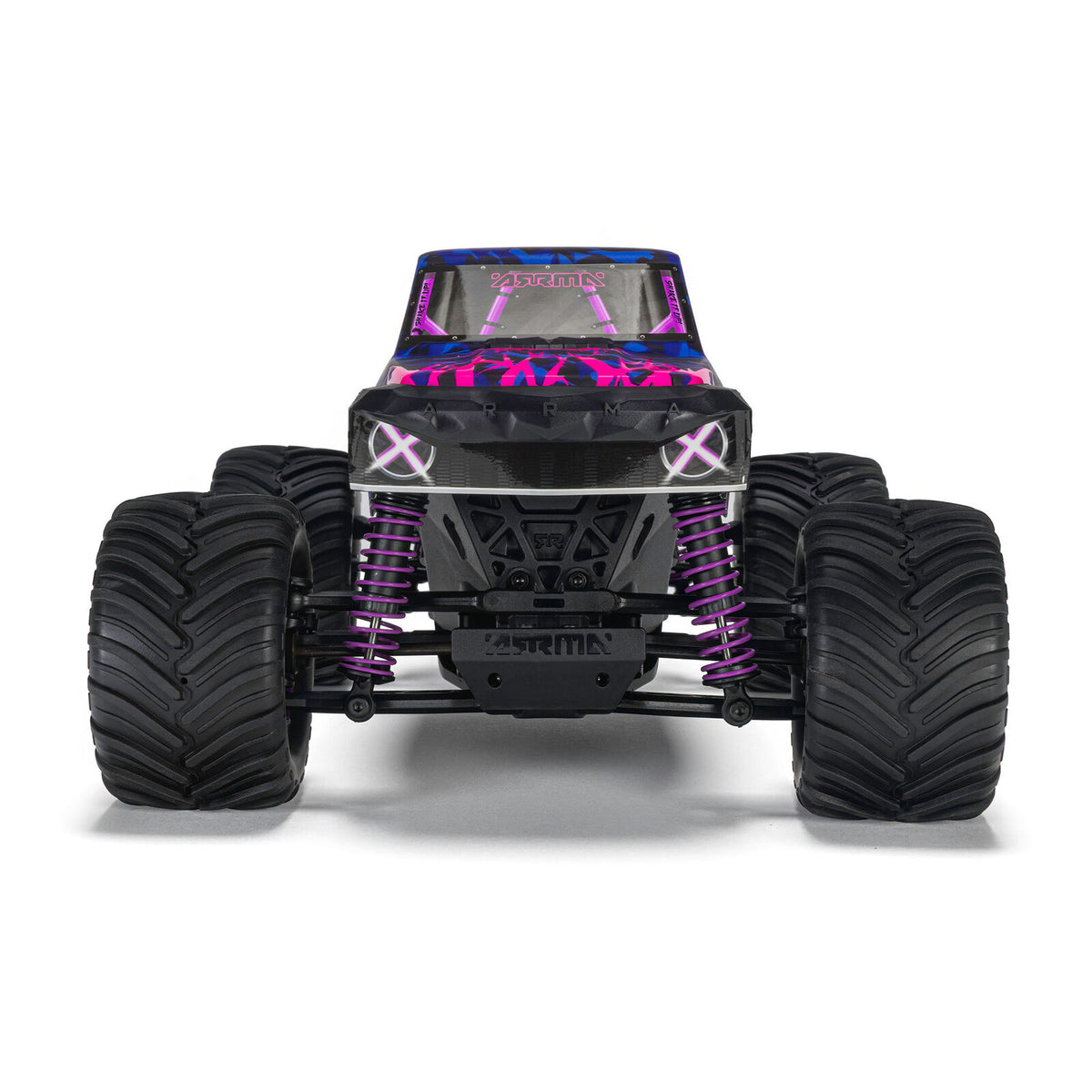 Arrma 1/16  Quake GROM Brushed Monster Truck: RTR (Purple)