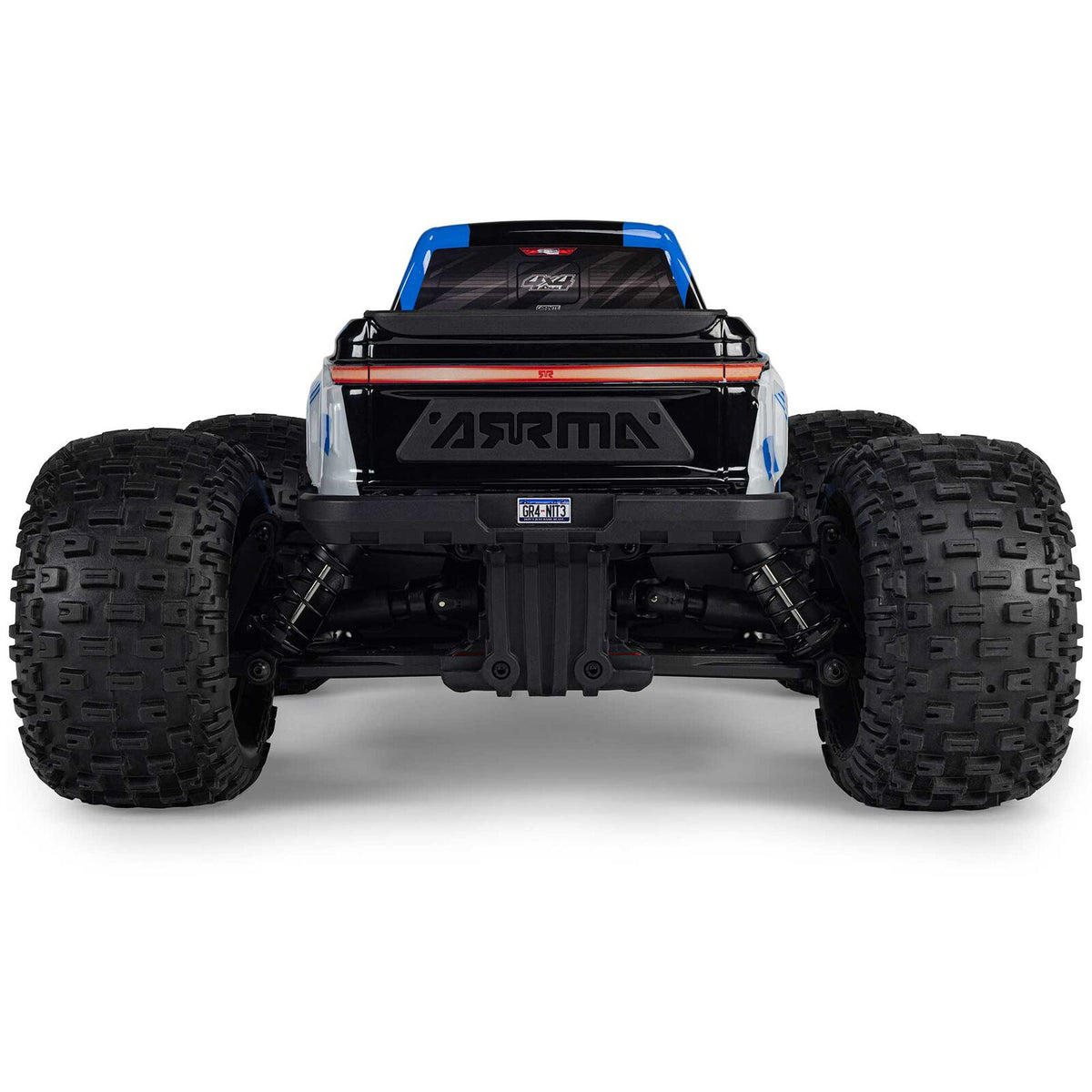 Arrma 1/10 GRANITE 4x4 665 Mega Brushed Monster Truck: RTR (Blue)